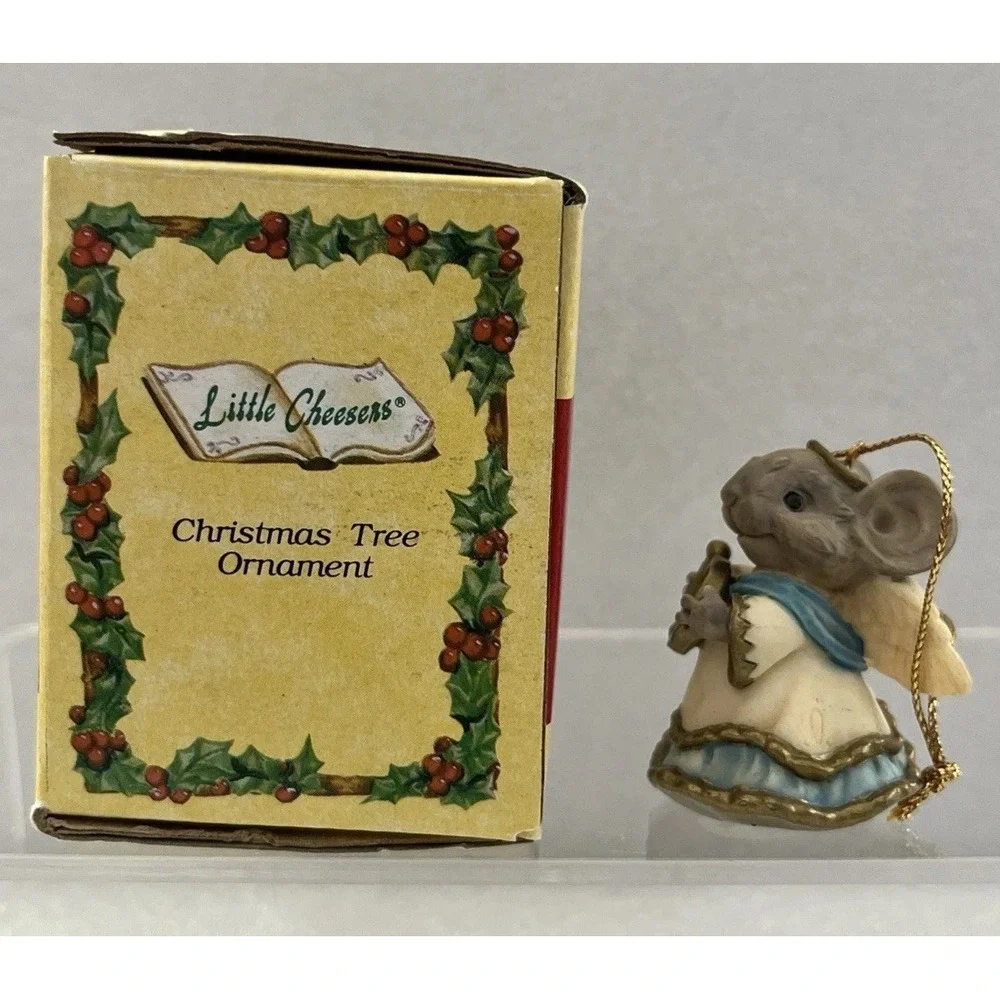 Ganz Little Cheesers 1994/1995 #05428 Harps Of Gold VTG‎ Ornament - RARE